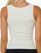 Ribbed Tank - Cream