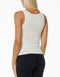 Ribbed Tank - Cream