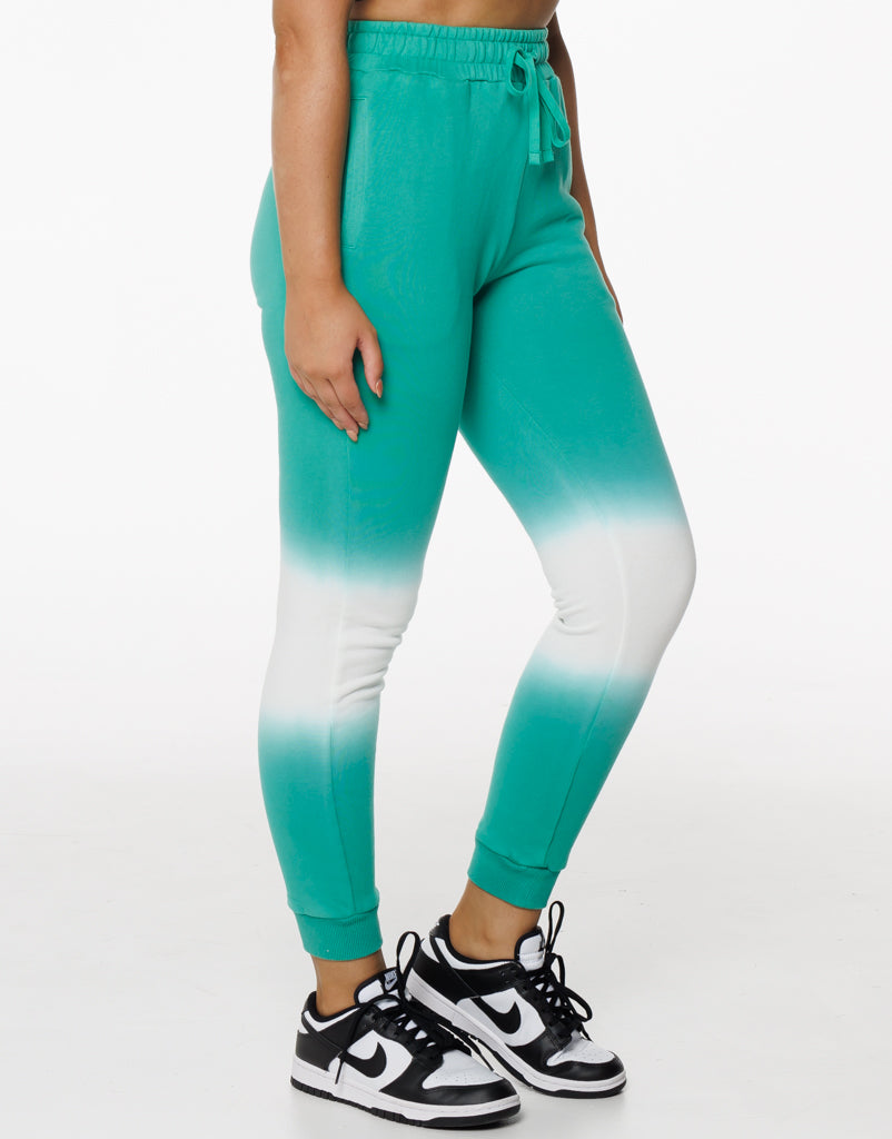 Tie Dye Joggers - Green