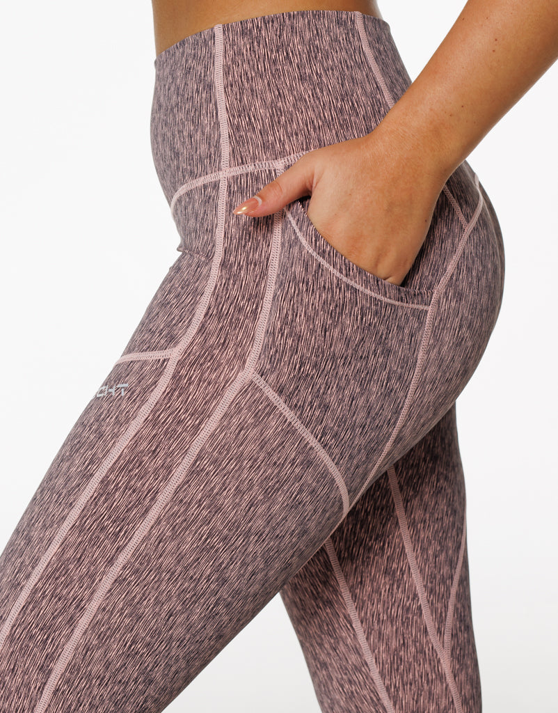 Force Elevate Leggings - Peach