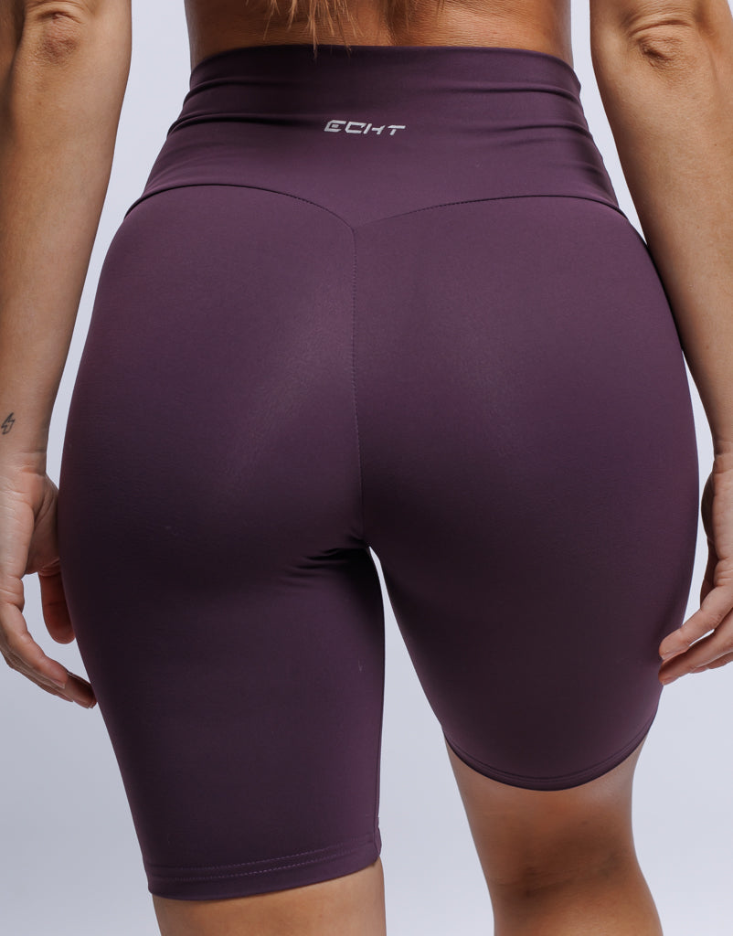 Echt Range Bike Shorts - Plum