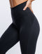 Flare Scrunch Leggings - Black