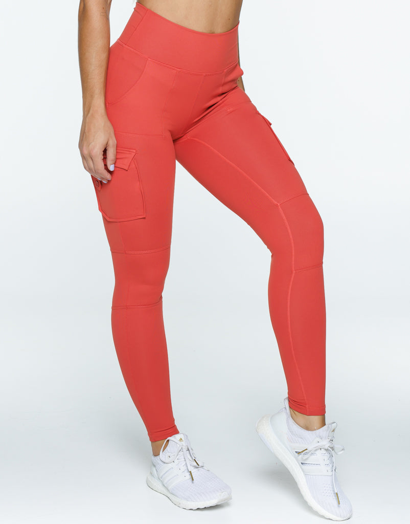 Essence Leggings V2 - Red