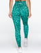 Avant Scrunch Leggings - Emerald Green