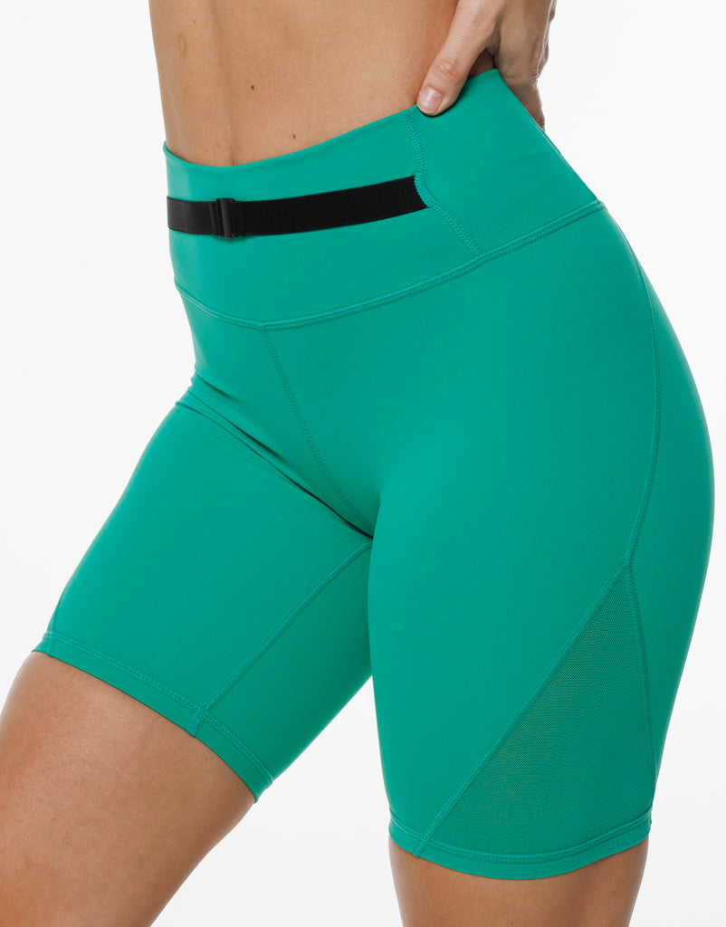 Crossover Shorts - Emerald Green