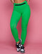 Crossover Leggings - Green